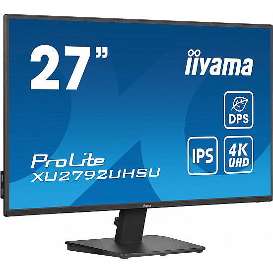 ProLite XU2792UHSU-B6, LED-Monitor 68.5 cm (27 Zoll), schwarz (matt), UltraHD/4K, IPS, HDMI, DP, USB-C, USB-Hub