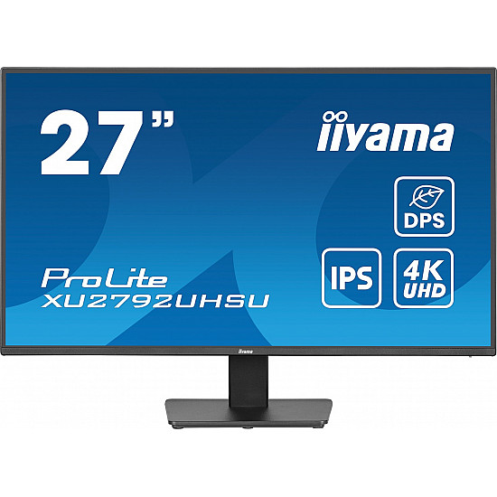 ProLite XU2792UHSU-B6, LED-Monitor 68.5 cm (27 Zoll), schwarz (matt), UltraHD/4K, IPS, HDMI, DP, USB-C, USB-Hub