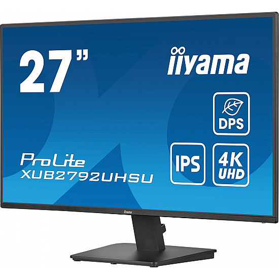 ProLite XU2792UHSU-B6, LED-Monitor 68.5 cm (27 Zoll), schwarz (matt), UltraHD/4K, IPS, HDMI, DP, USB-C, USB-Hub