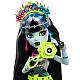 Monster High Monster Fest Frankie Stein Fashion Doll With Festival Outfit, Band Poster And Accessories