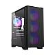 AIR 100 ARGB - Tower - micro ATX - side panel with window (tempered glass)