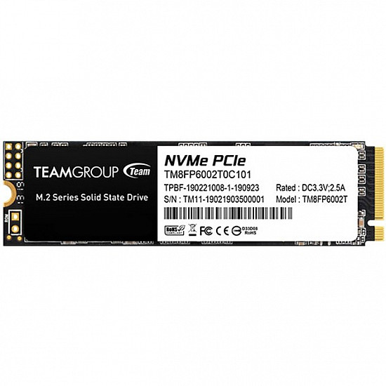 Team Group MP33 - SSD - 2 TB - intern - M.2 2280 - PCIe 3.0 x4 (NVMe)