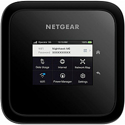 NETGEAR Nighthawk M6 5G WiFi 6 Mobiler Router AX3600 Dual-Band, 5G bis zu 2,5 Gbit/s, 1x Gigabit LAN, 90 m² Abdeckung