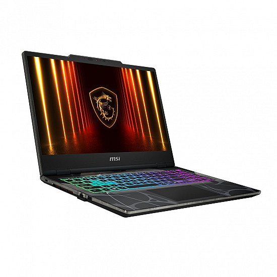MSI Cyborg 15 B2RWEKG-044XPL Intel Core 5 210H Laptop 39.6 cm (15.6) Full HD 16 GB DDR5-SDRAM 512 GB SSD NVIDIA GeForce RTX 5050 Wi-Fi 6E (802.11ax) Free DOS Black