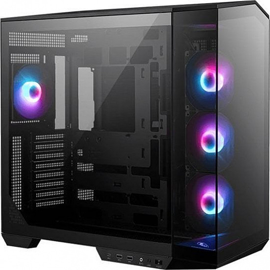MSI MAG PANO 100R PZ MidiTower ATX MicroATX MiniITX Color Black MAGPANO100RPZ
