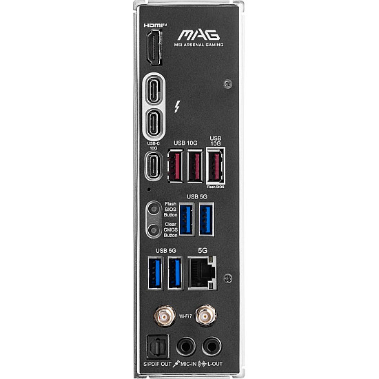 MSI MAG Z890 TOMAHAWK WIFI pagrindinė plokštė su DDR5, PCIe 5.0, WiFi 7 2025