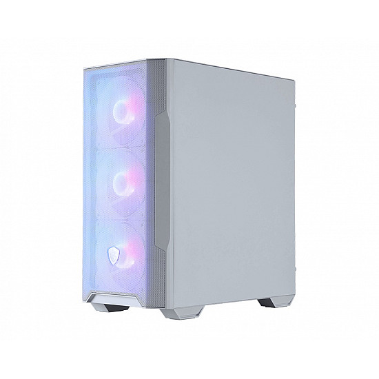 MSI PC Case MAG FORGE M100R Side window White Micro ATX Tower Power supply included No ATX