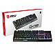 MSI Vigor GK30 Gaming Keyboard, US Layout, Wired, Black MSI Vigor GK30 Gaming keyboard Wired RGB LED light US Black