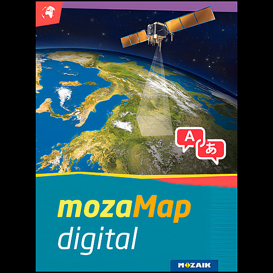 Multilingual Geographical Digital Atlas - Upper Primary. 1year, 1device. 127 maps.