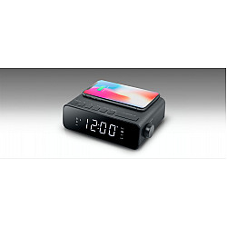 Muse Alarm function M-175 WI AUX in Alarm Clock Black