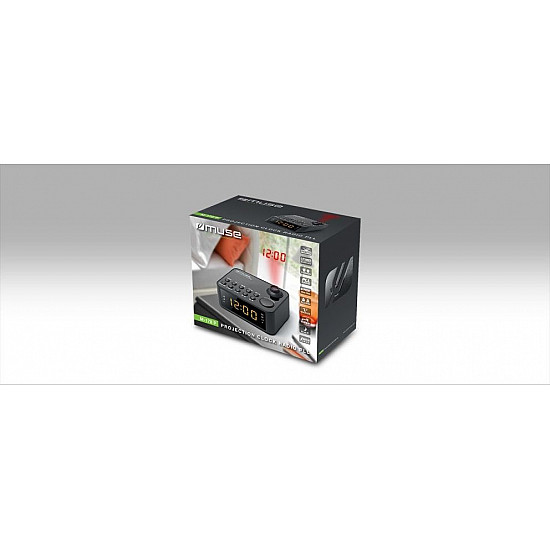 Muse Clock radio M-178P Black