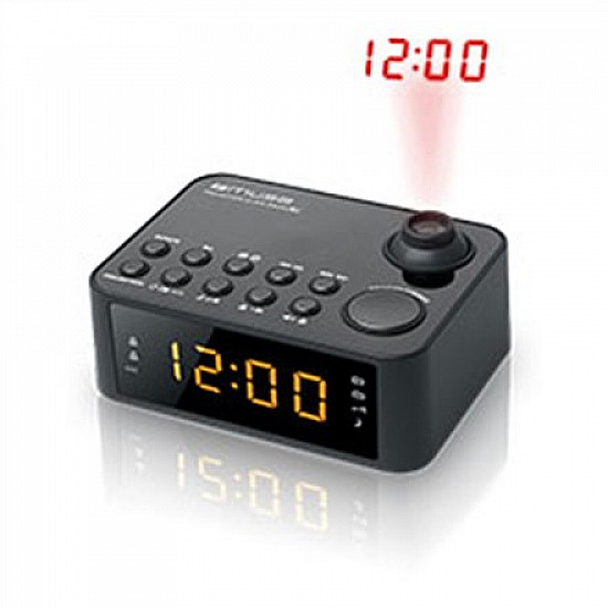 Muse Clock radio M-178P Black
