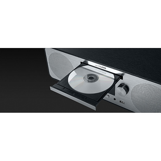 Muse M-885 DBT 80 W DAB, FM Black MP3 playback