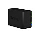 Synology DS223 Up to 2 HDD/SSD Hot-Swap Realtek RTD1619B Processor frequency 1.7 GHz 2 GB DDR4