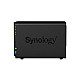 Synology DS223 Up to 2 HDD/SSD Hot-Swap Realtek RTD1619B Processor frequency 1.7 GHz 2 GB DDR4