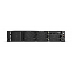 QNAP TS-855eU-8G 8-bay short depth rackmount NAS Intel Atom C5125 8C 2.8GHz 8GB RAM 2x2.5GbE 2xM.2 2280 2xPCIe Gen3 PSU