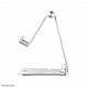 NEWSTAR PHONE DESK STAND (SUITED FOR PHONES UP TO 6,5), SILVER