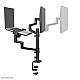 Neomounts DS20-425BL2 Monitor desk-mount, 17 - 27, 8 kg, 360°, Black