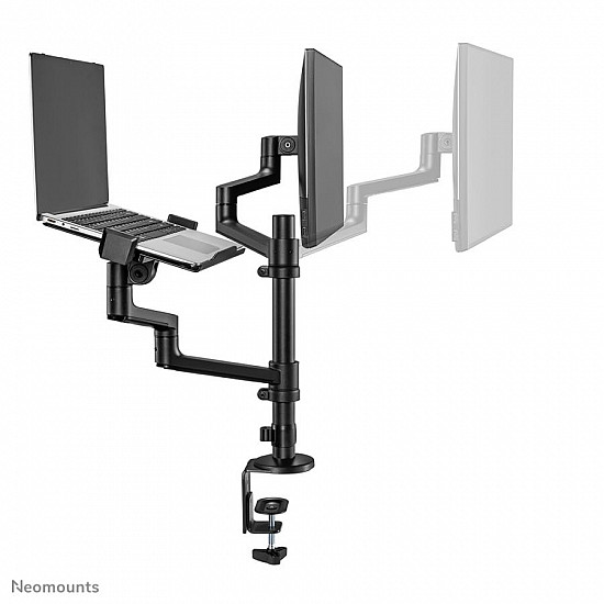Neomounts DS20-425BL2 Monitor desk-mount, 17 - 27, 8 kg, 360°, Black