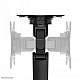 DS70-250BL1 NEXT Slim Desk Mount 17-35 inch 9KG 75x75-100x100 PIVOT +90/-90 H:21.5-49.5
