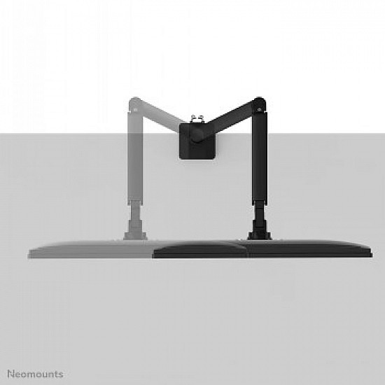 DS70-250BL1 NEXT Slim Desk Mount 17-35 inch 9KG 75x75-100x100 PIVOT +90/-90 H:21.5-49.5