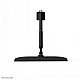 DS70-250BL1 NEXT Slim Desk Mount 17-35 inch 9KG 75x75-100x100 PIVOT +90/-90 H:21.5-49.5