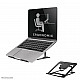 Neomounts NSLS085BLACK Laptop stand 10-17 - foldable - compact - universal