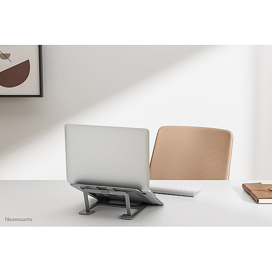 Neomounts NSLS085GREY Laptop stand 10-17 - foldable - compact - universal