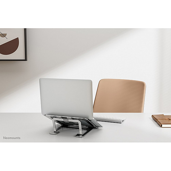 Neomounts NSLS085SILVER Laptop stand 10-17 - foldable - compact - universal