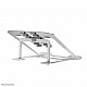 Neomounts NSLS085SILVER Laptop stand 10-17 - foldable - compact - universal