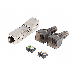 Network connector cat.6a FTP tool less. PL2SA-6000TL