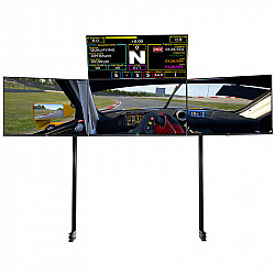 Next Level Racing Elite Quad Monitor Stand Black Edition NLR-E037 - monitor bracket