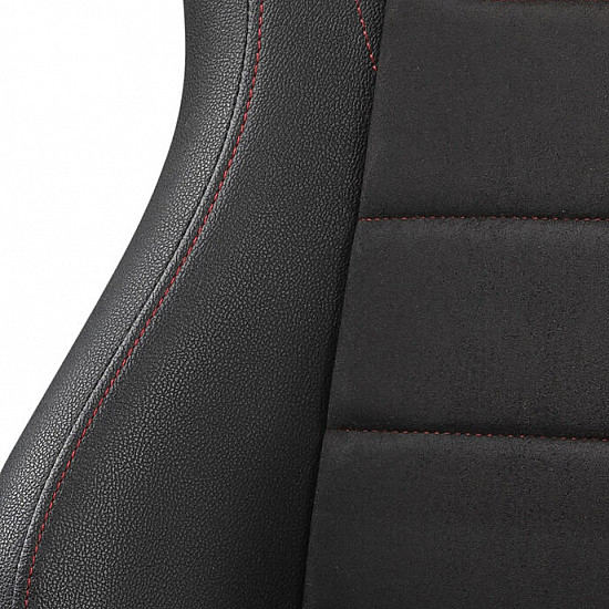 Next Level Racing PU Leather & Suede Reclining Seat ERS5 Elite PU Leather & Suede Edition Black