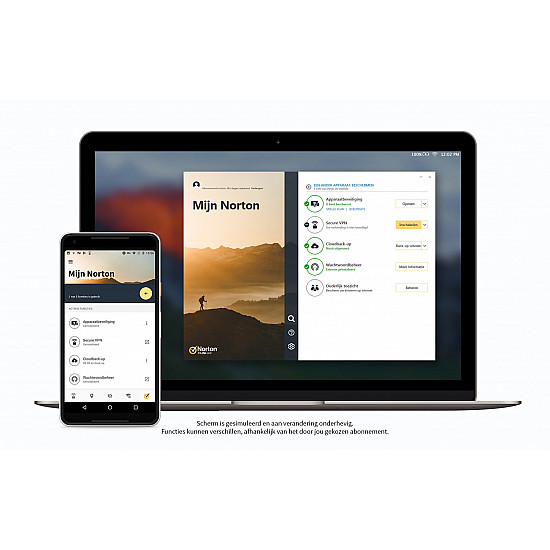 NORTON 360 deluxe 25GB PL 1 user 3 device 12mo generic ret1 mm