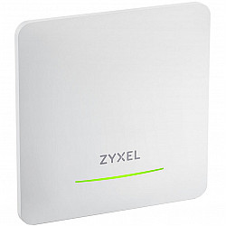 ZYXEL WIFI 7 AP, ACCESS POINT, BE6500, (2.4GHZ: 2X2:2, 5 OR 6GHZ: 4X4:2) MU-MIMO, DUAL RADIO 2.4 AND 5 OR 6GHZ, 1 X 2.5G LAN PORTS, POE+ (802.3AT), STANDALONE / NEBULA CLOUD INCLUDING POWER ADAPTER