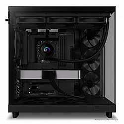 NZXT H6 Flow MidiTower ATX MicroATX MiniITX Color Black CC-H61FB-01