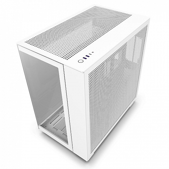 NZXT H9 FLOW MidiTower ATX MicroATX MiniITX Color White CM-H91FW-01