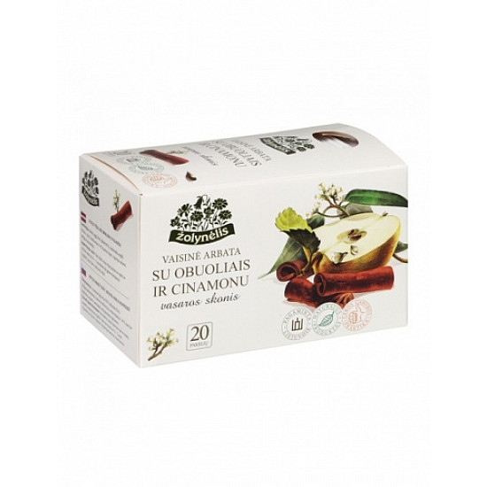 Žolynėlis Fruit tea Summer taste with apples and cinamon, 50g (2g x20)