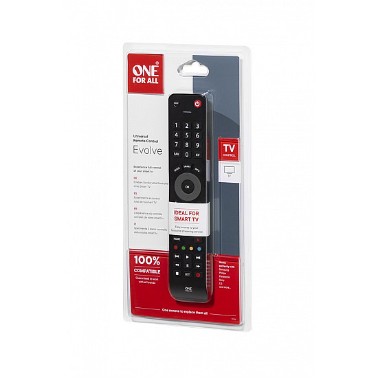One for All Evolve TV Universal Remote URC 7115
