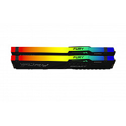 Operatyvinė atmintis Kingston FURY Beast RGB 64GB DDR5 6000MT/s CL30 (2x32GB) DIMM