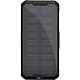 Outdoor Schnelllade-Powerbank 20.000 mAh mit Solar schwarz, USB-C PD, QC 3.0