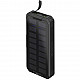 Outdoor Schnelllade-Powerbank 20.000 mAh mit Solar schwarz, USB-C PD, QC 3.0