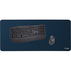 Pad keyboard and mouse XXL Blue