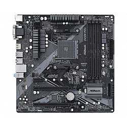 Pagrindinė plokštė ASRock B450M Pro4 R2.0 AM4 DDR4 USB-C M.2 microATX