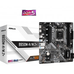 Pagrindinė plokštė ASRock B650M-H/M.2+ AM5 DDR5 PCIe 5.0 mATX