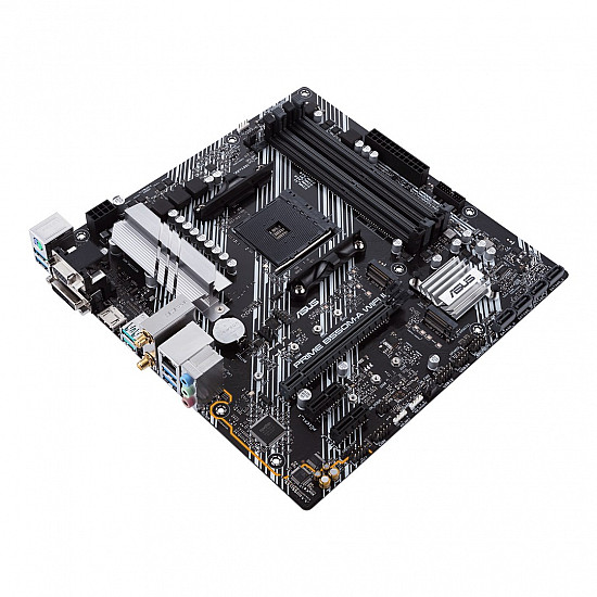 ASUS PRIME B550M-A WIFI II AM4 micro ATX pagrindinė plokštė su DDR4 ir WiFi 6