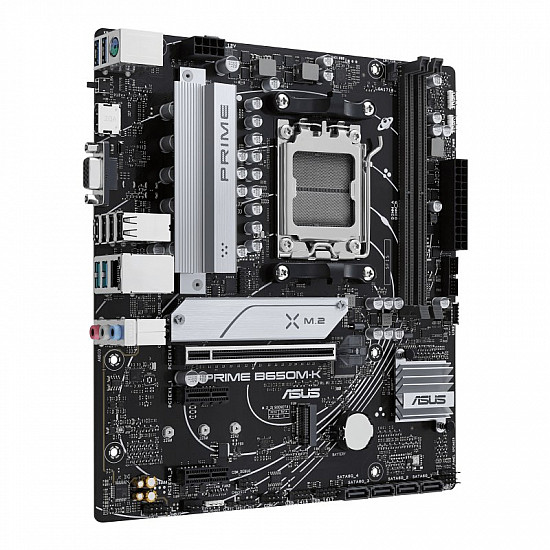 ASUS PRIME B650M-K AM5 DDR5 mATX plokštė su PCIe 5.0 2025