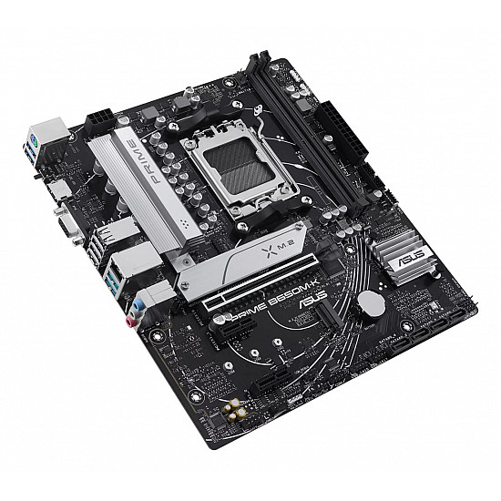 ASUS PRIME B650M-K AM5 DDR5 mATX plokštė su PCIe 5.0 2025