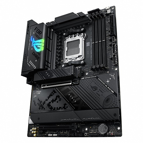ASUS ROG STRIX X870-F GAMING WIFI DDR5 AM5 ATX pagrindinė plokštė su Wi-Fi 7 ir PCIe 5.0