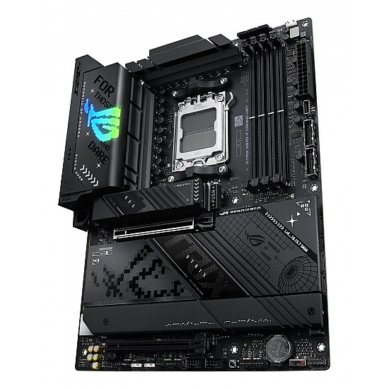 ASUS ROG STRIX X870-F GAMING WIFI DDR5 AM5 ATX pagrindinė plokštė su Wi-Fi 7 ir PCIe 5.0